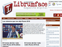 Tablet Screenshot of librumface.com